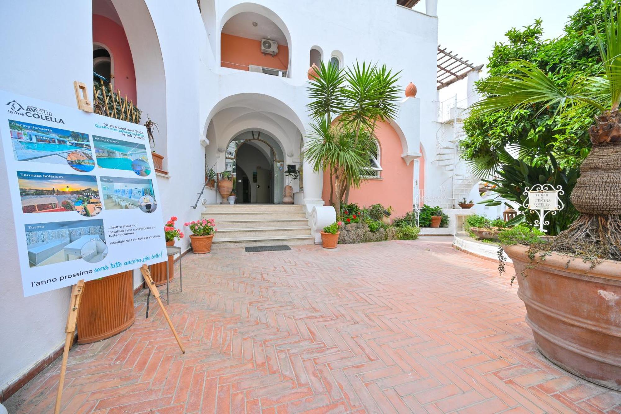 ホテル Av Club Terme Colella Forio di Ischia エクステリア 写真